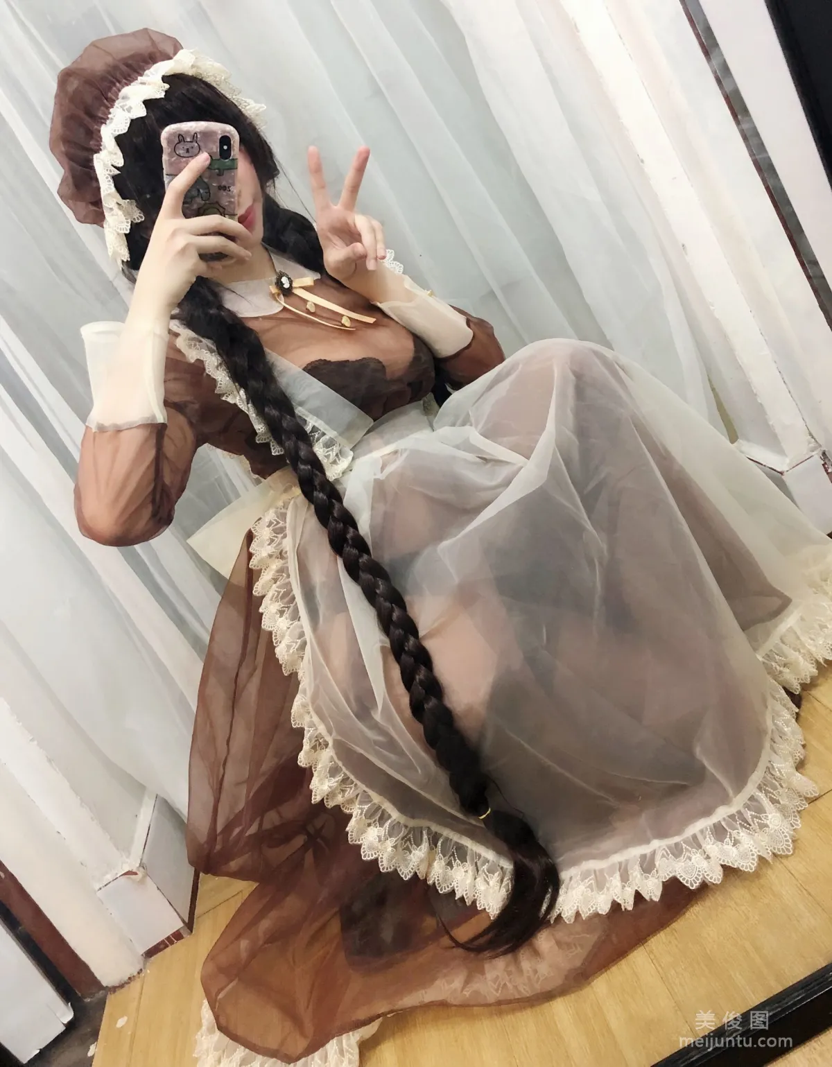 巨乳美女Coser鹿野希 《透明女仆》 写真集10