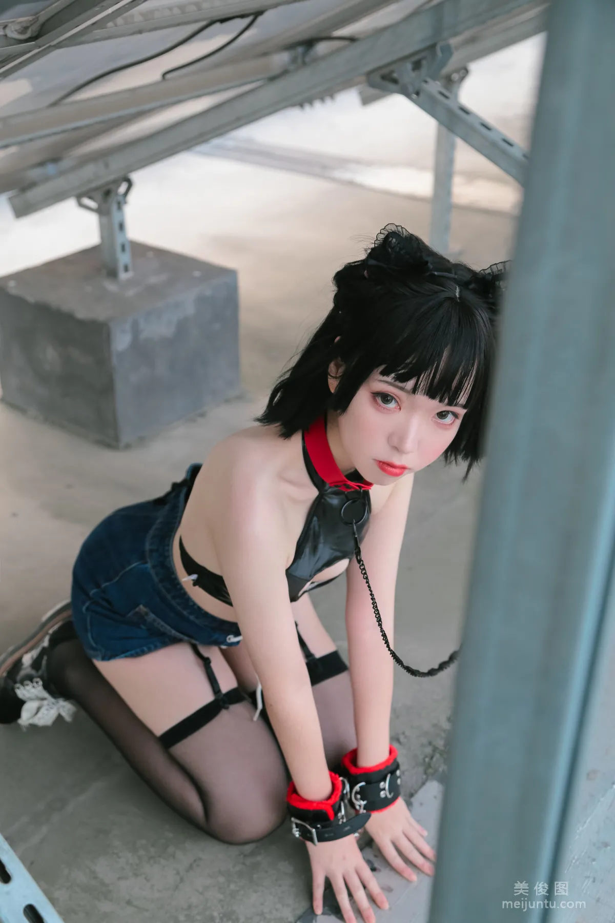 [網紅Coser] Fushii_海堂 《貓貓頭》 寫真集 49