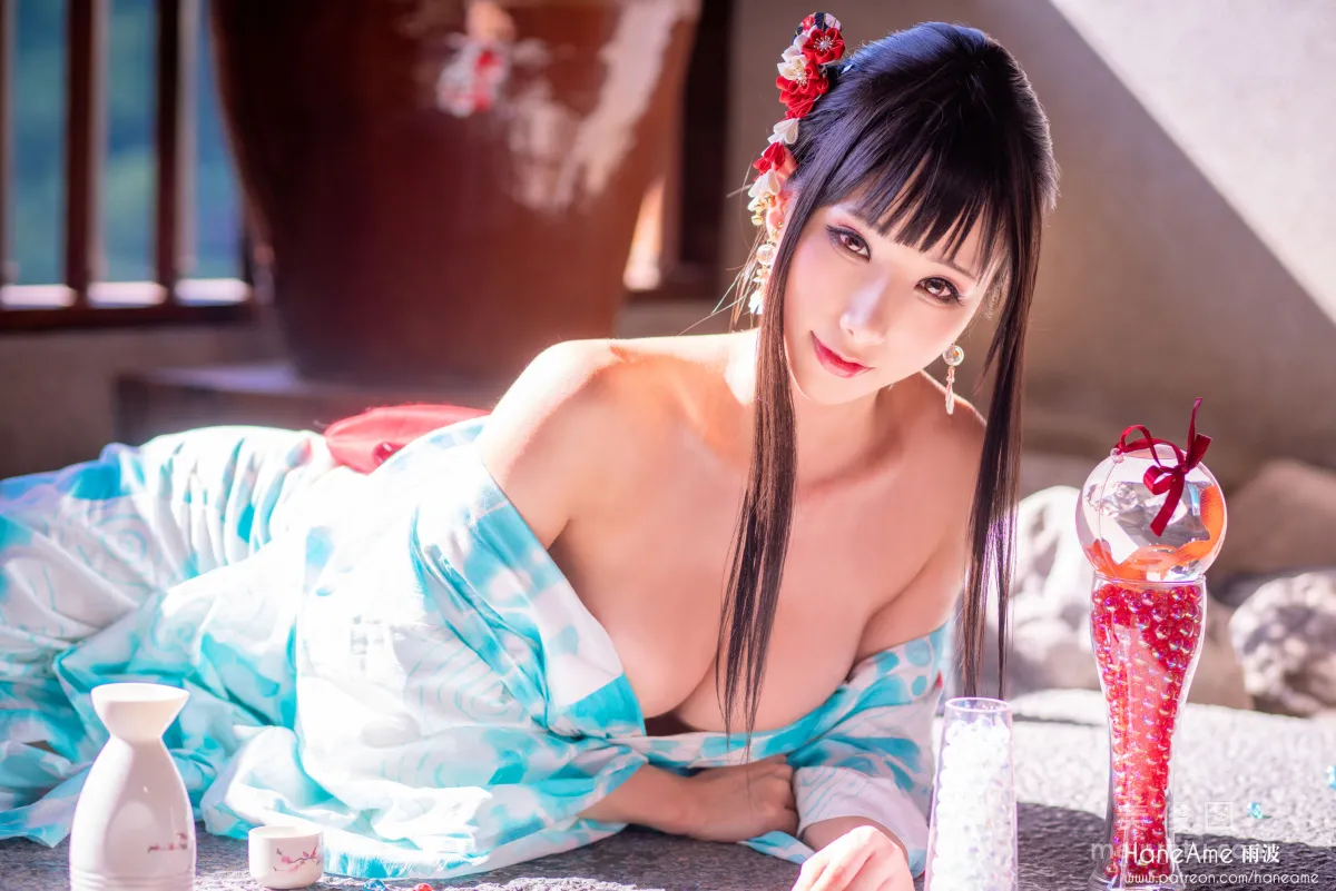 [網紅Coser美女] 雨波HaneAme 《溫泉》 寫真集 39
