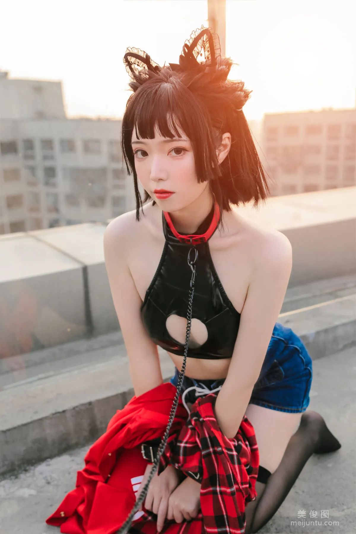 [網紅Coser] Fushii_海堂 《貓貓頭》 寫真集 32