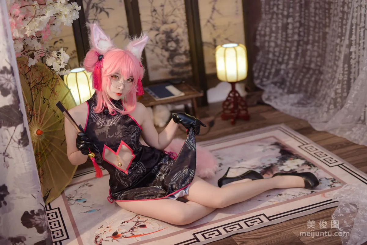 二佐Nisa 《Fate旗袍狐》 写真集6