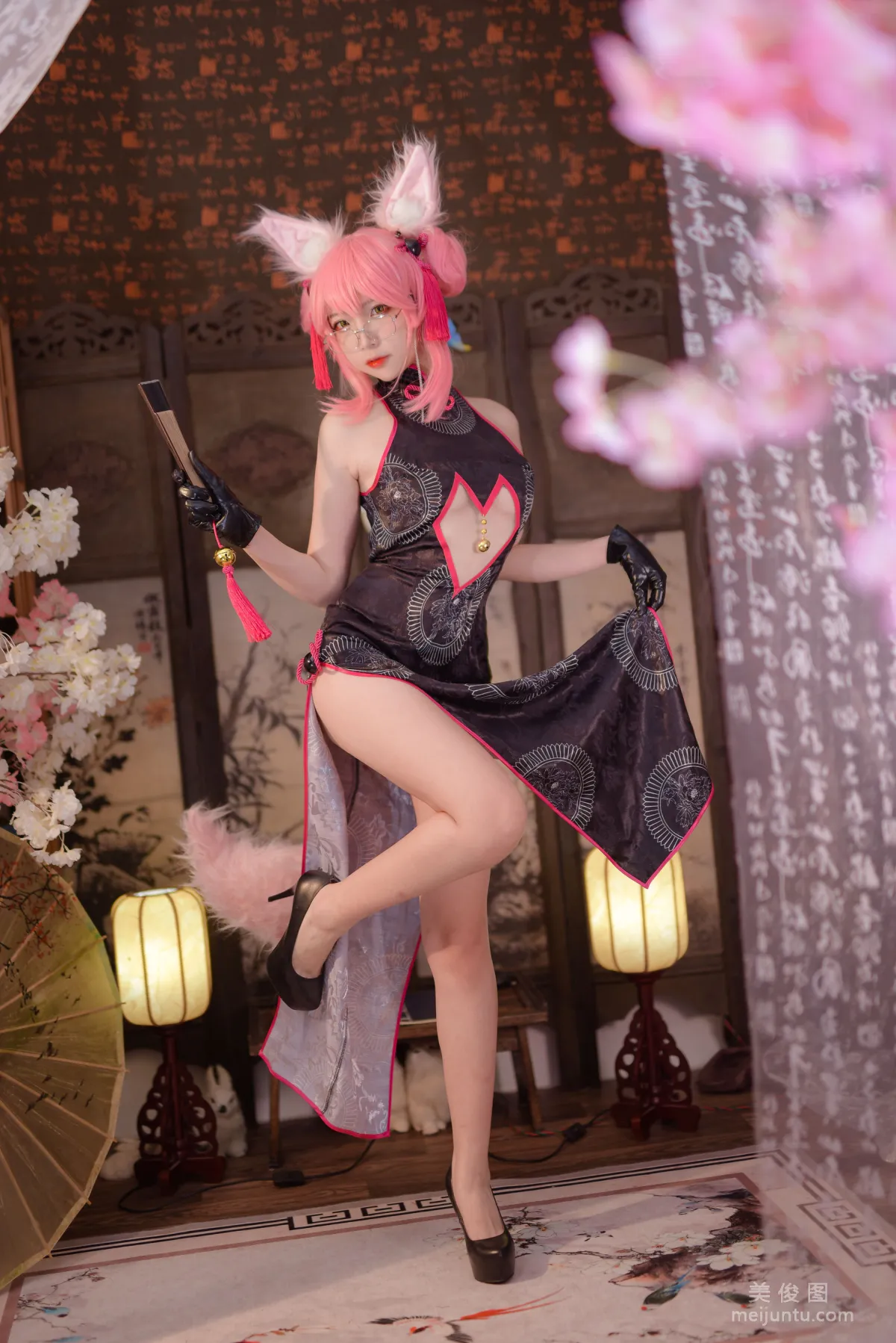二佐Nisa 《Fate旗袍狐》 写真集8