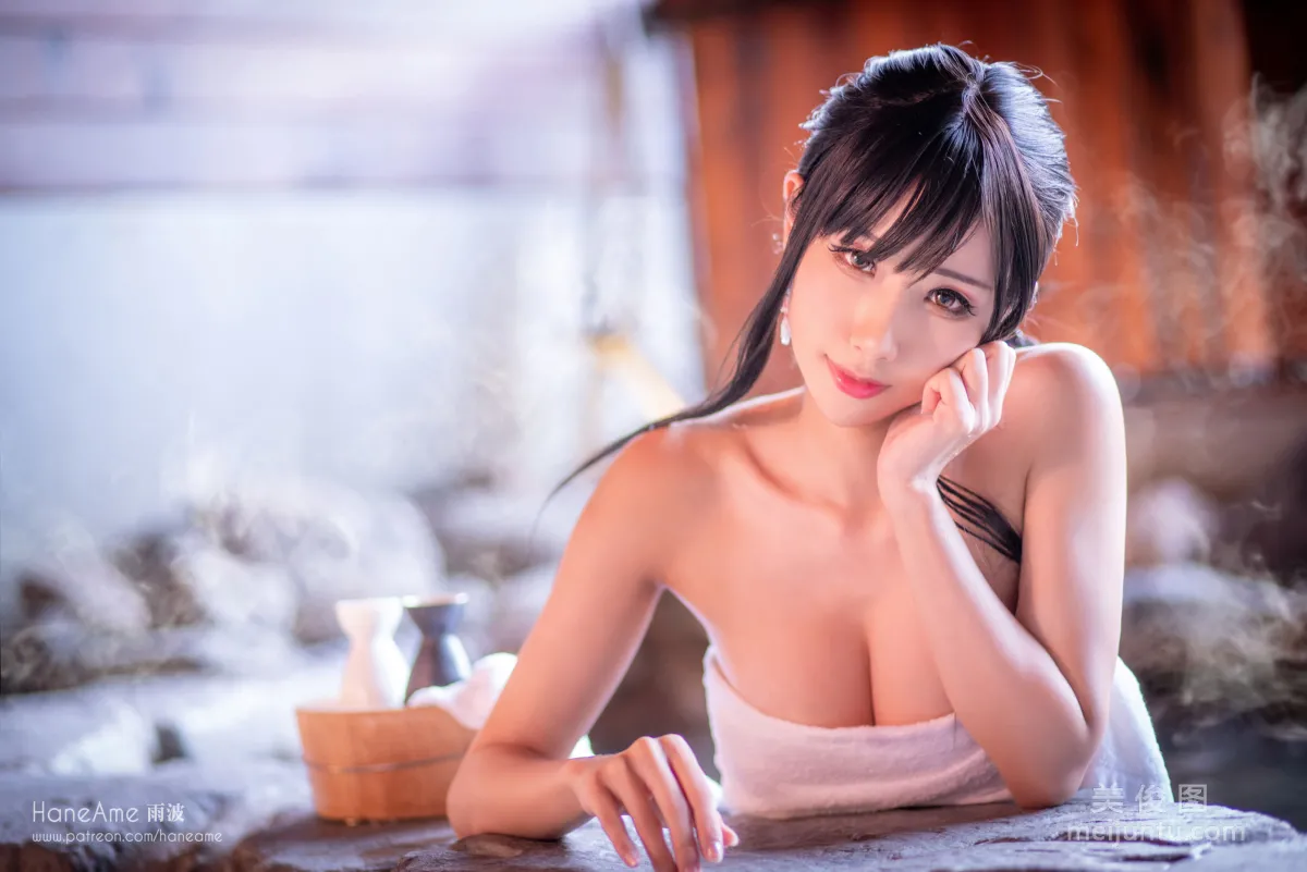 [網紅Coser美女] 雨波HaneAme 《溫泉》 寫真集 92
