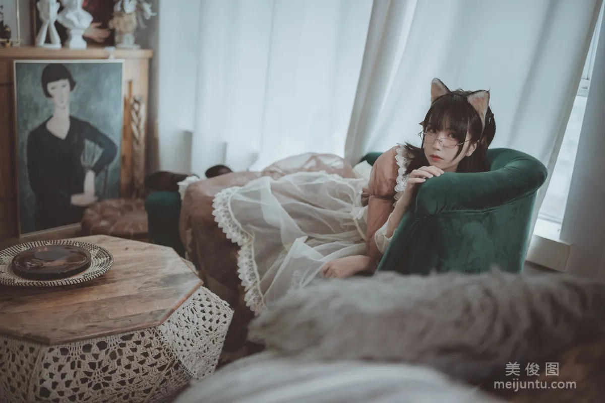 [網紅Coser] 逐月su 《透明女仆》 寫真集 33