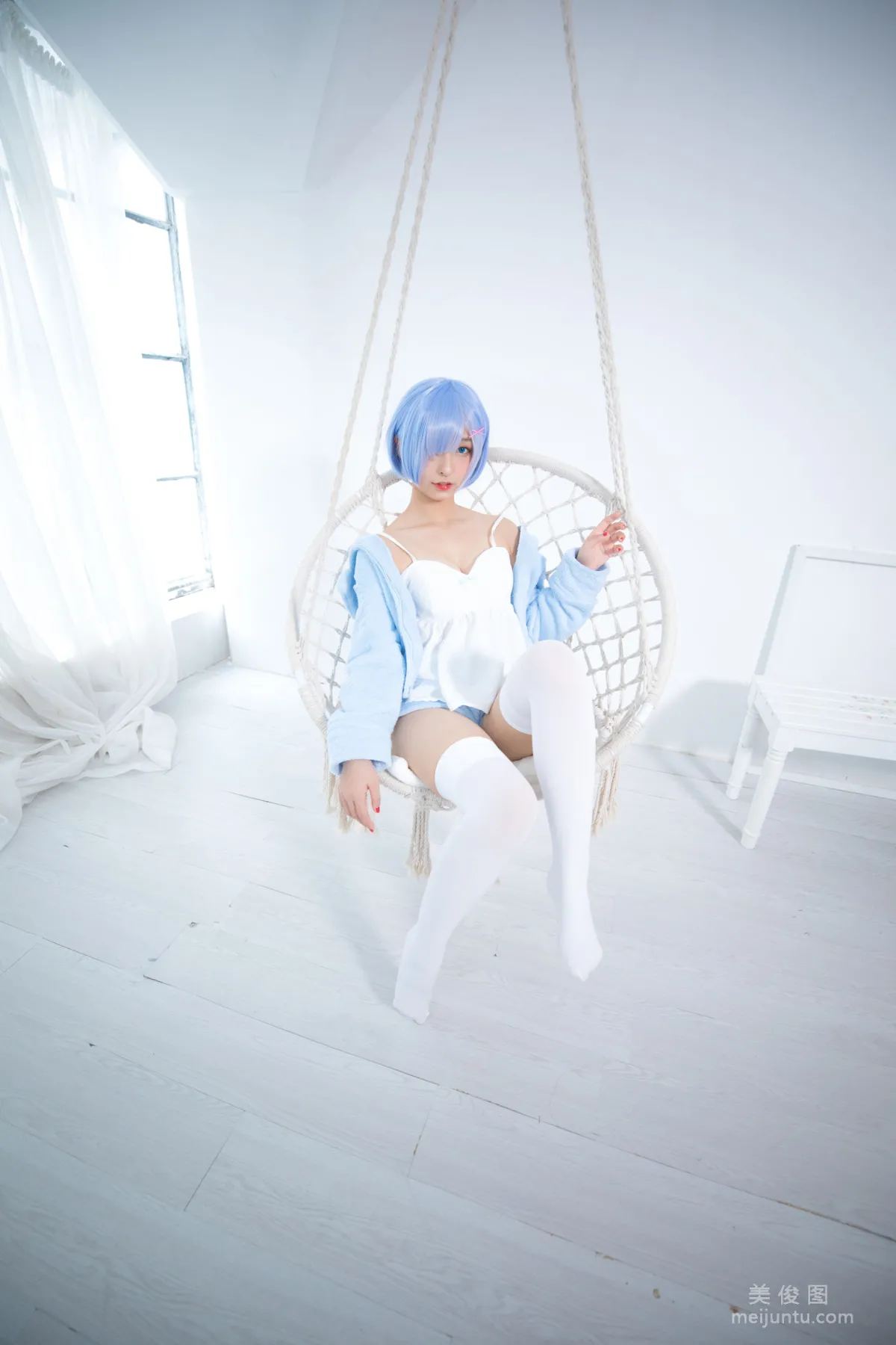 [網紅Coser] 古川kagura 《蕾姆》 寫真集 28