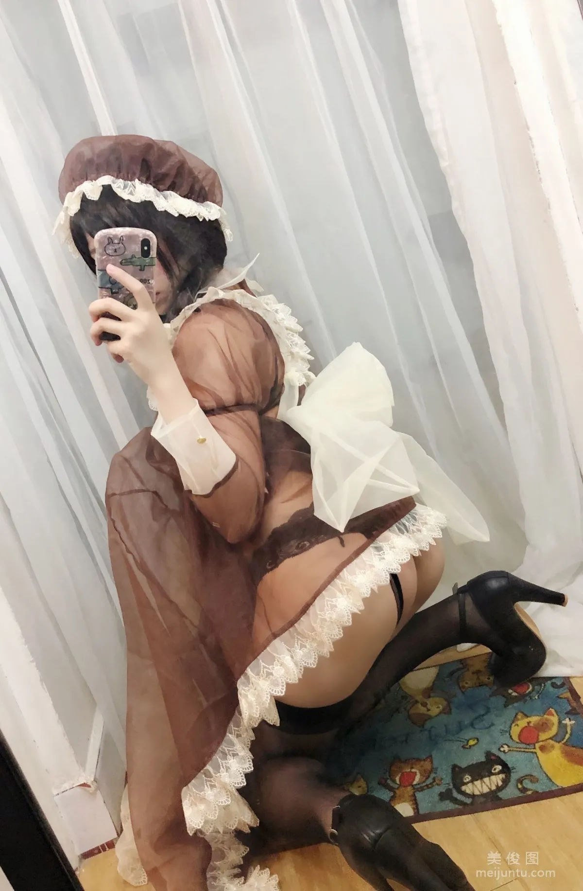 巨乳美女Coser鹿野希 《透明女仆》 写真集24