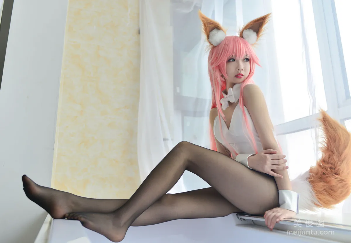 Coser小姐姐雪琪 《玉藻前兔女郎》 寫真集 12