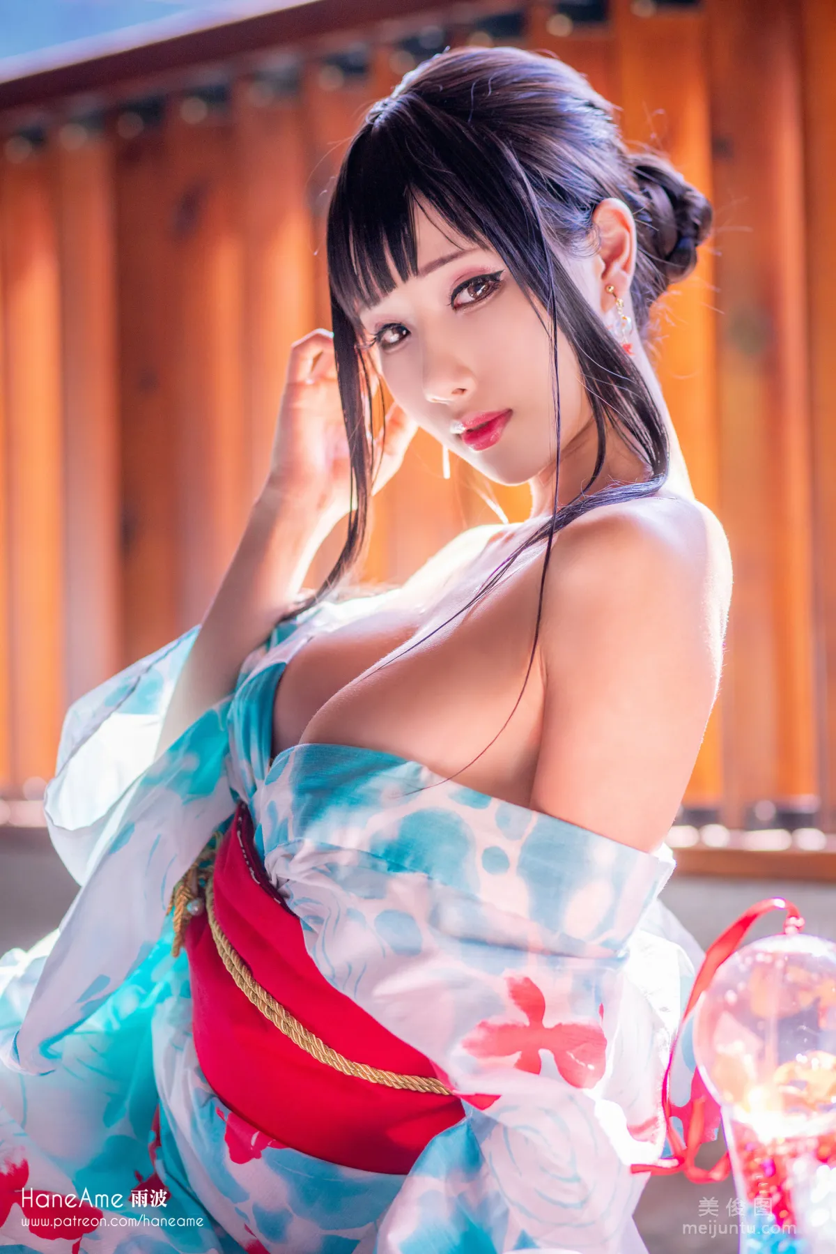 [網紅Coser美女] 雨波HaneAme 《溫泉》 寫真集 33
