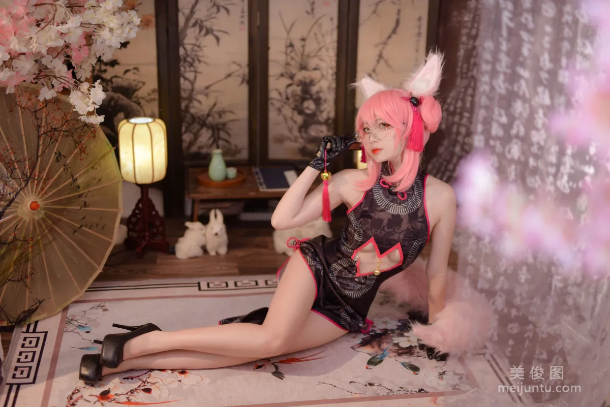二佐Nisa 《Fate旗袍狐》 写真集11