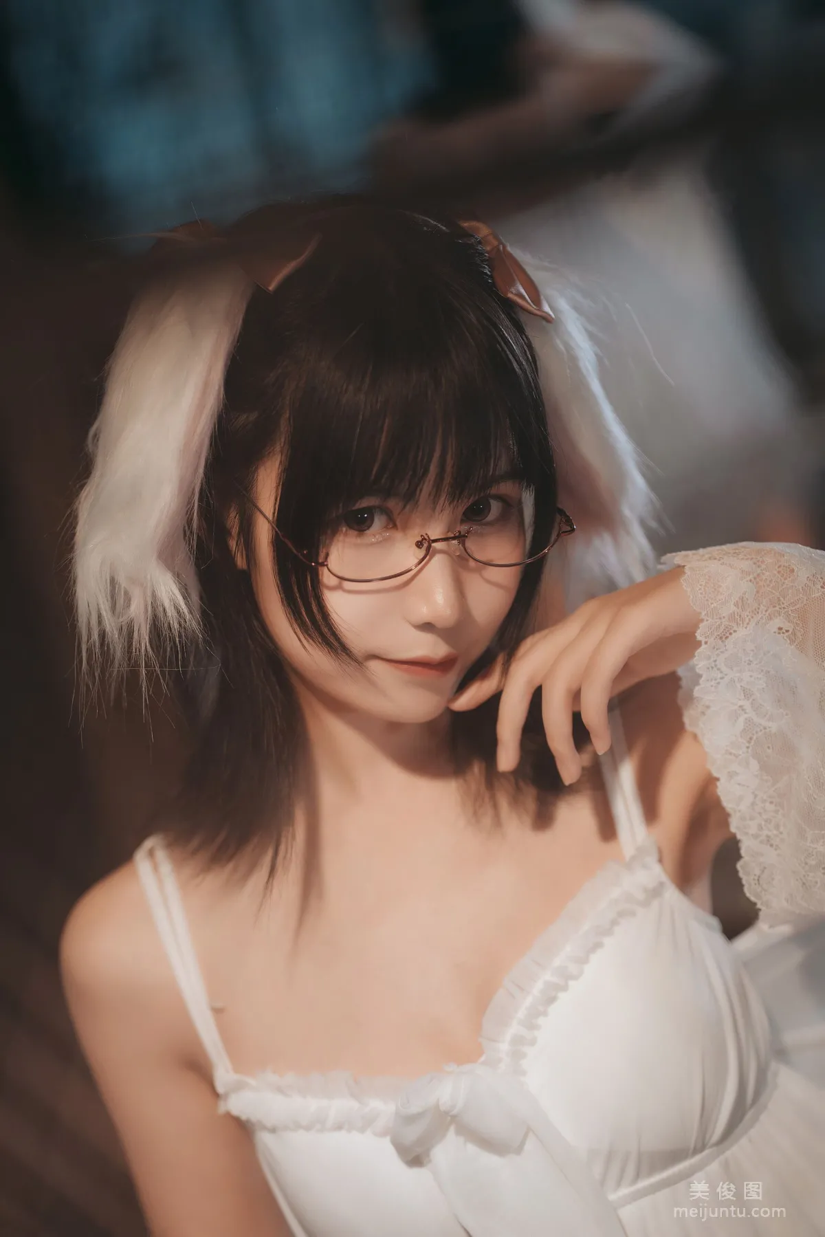 COSER模特逐月su 《睡衣兔子》 写真集9