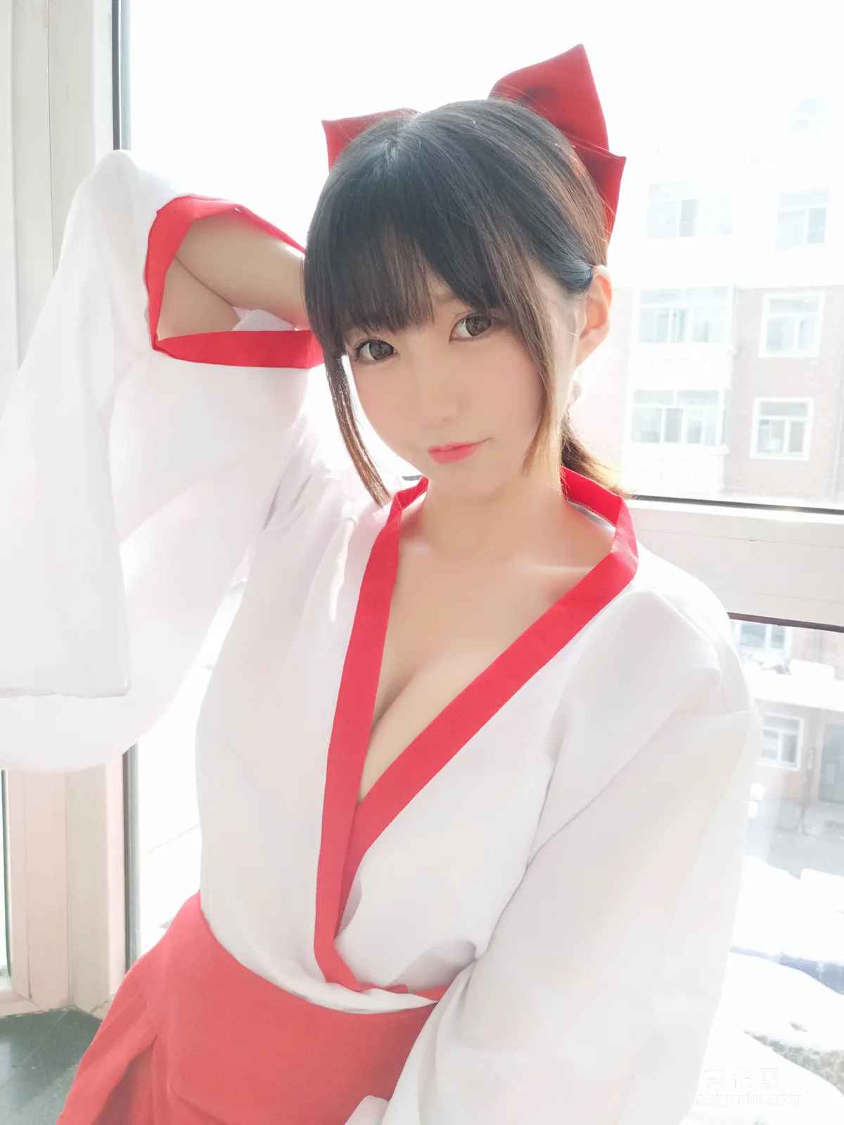 NAGISA魔物喵 《[fantia] かわいい巫女さん!!(′∀｀)♡》 写真集7