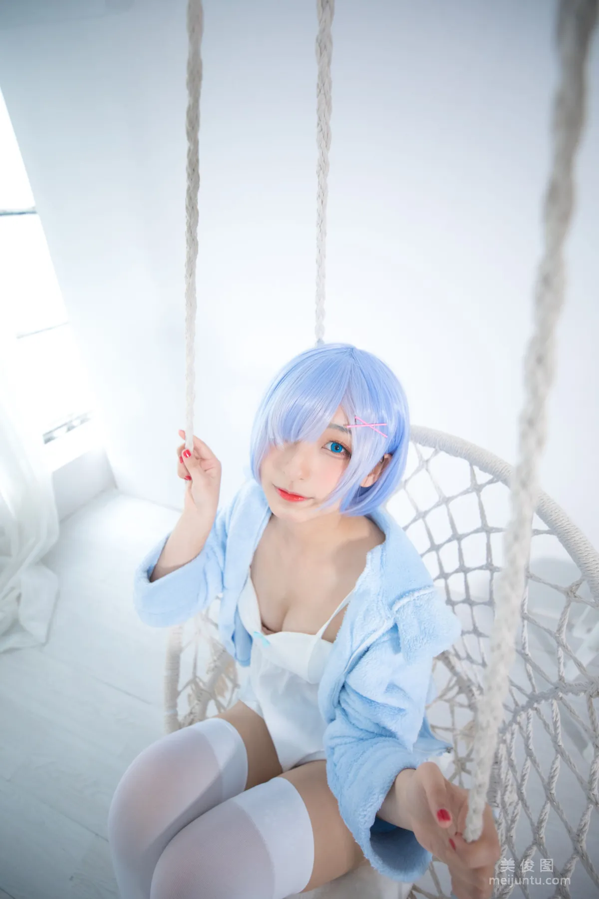 [網紅Coser] 古川kagura 《蕾姆》 寫真集 32