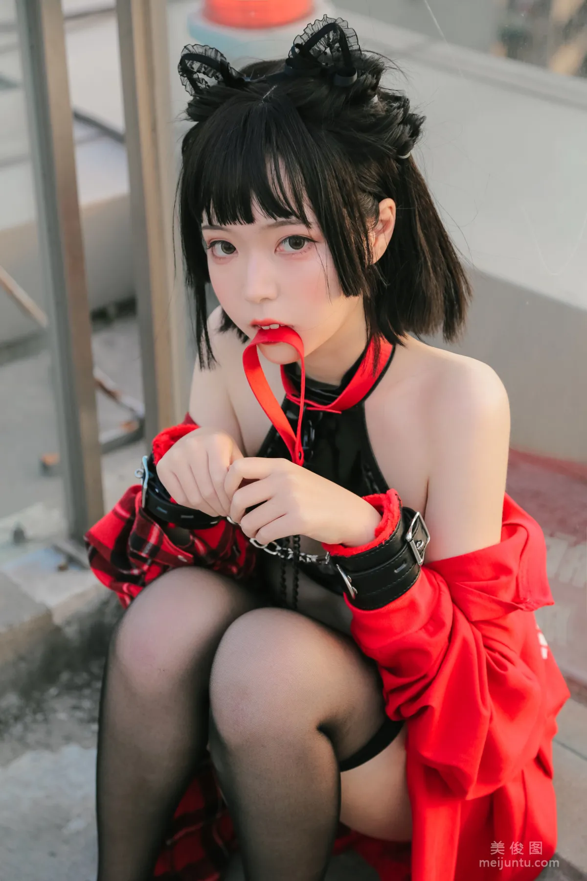 [網紅Coser] Fushii_海堂 《貓貓頭》 寫真集 17