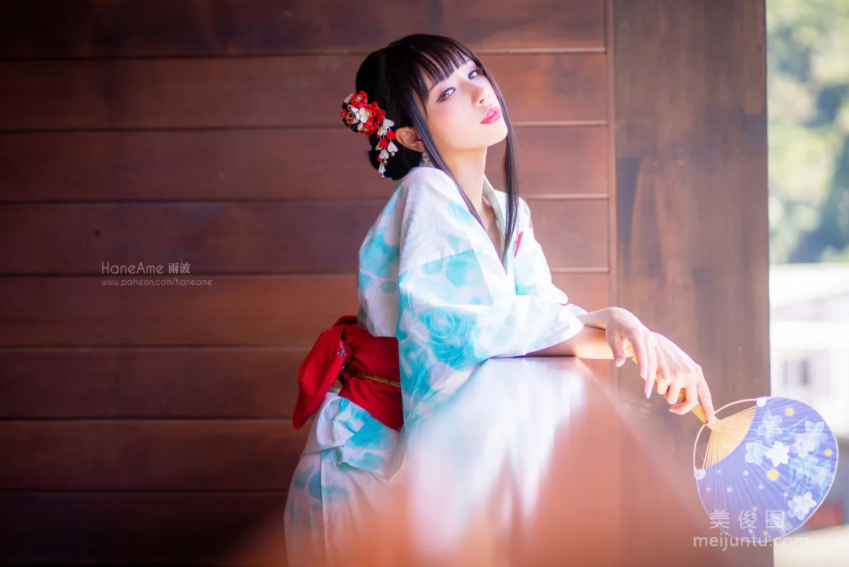 [網紅Coser美女] 雨波HaneAme 《溫泉》 寫真集 16