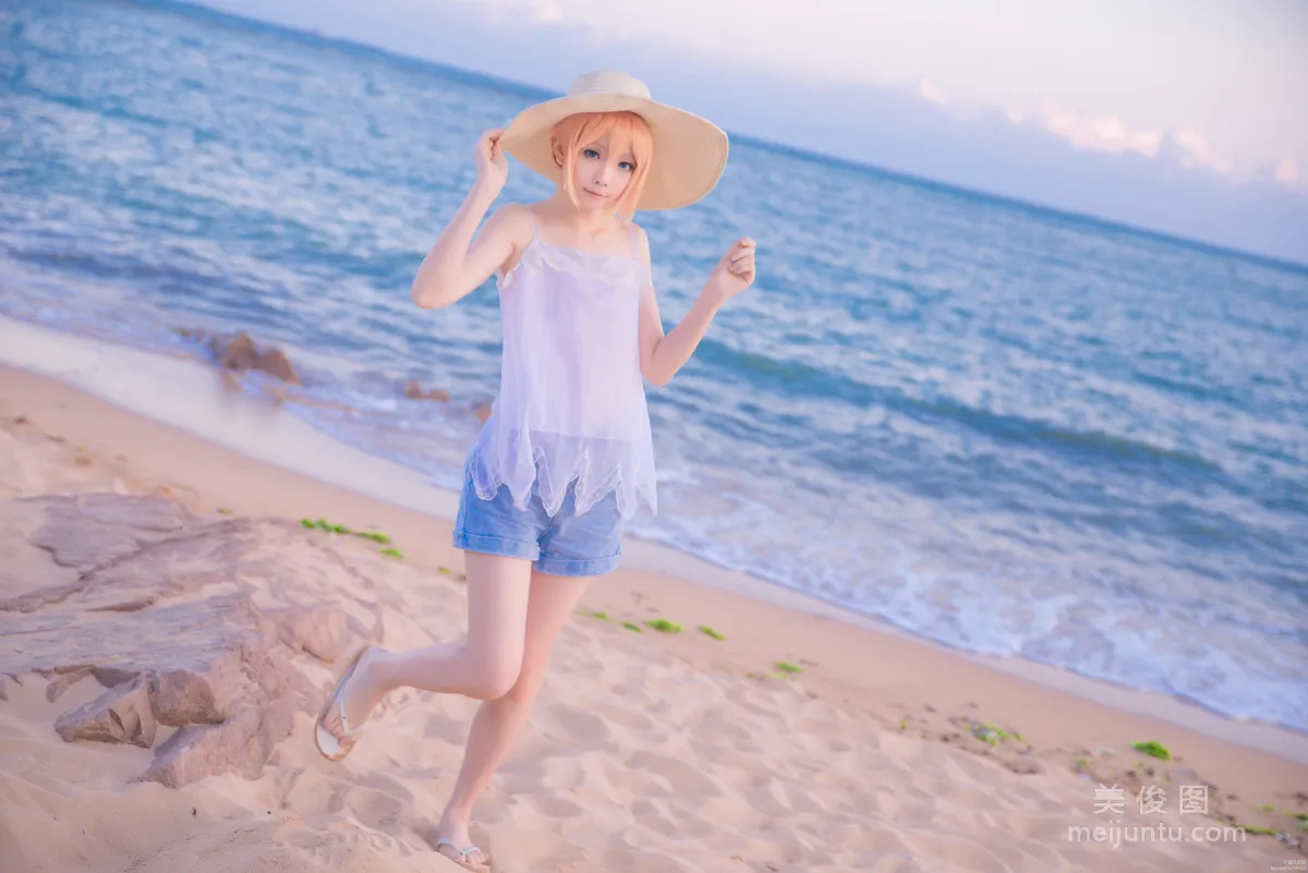 [網紅Coser] 星之遲遲 《刀劍亂舞COS亂藤四郎》 寫真集 20