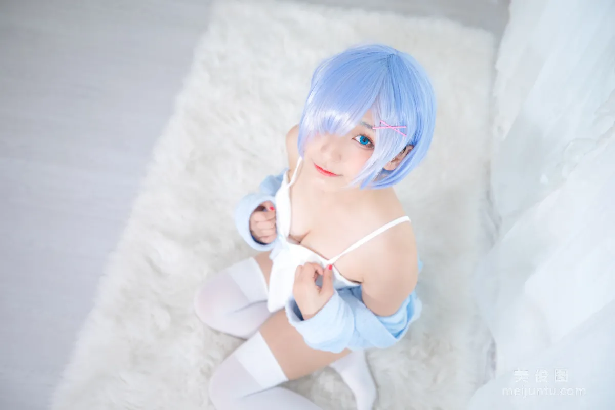 [網紅Coser] 古川kagura 《蕾姆》 寫真集 47