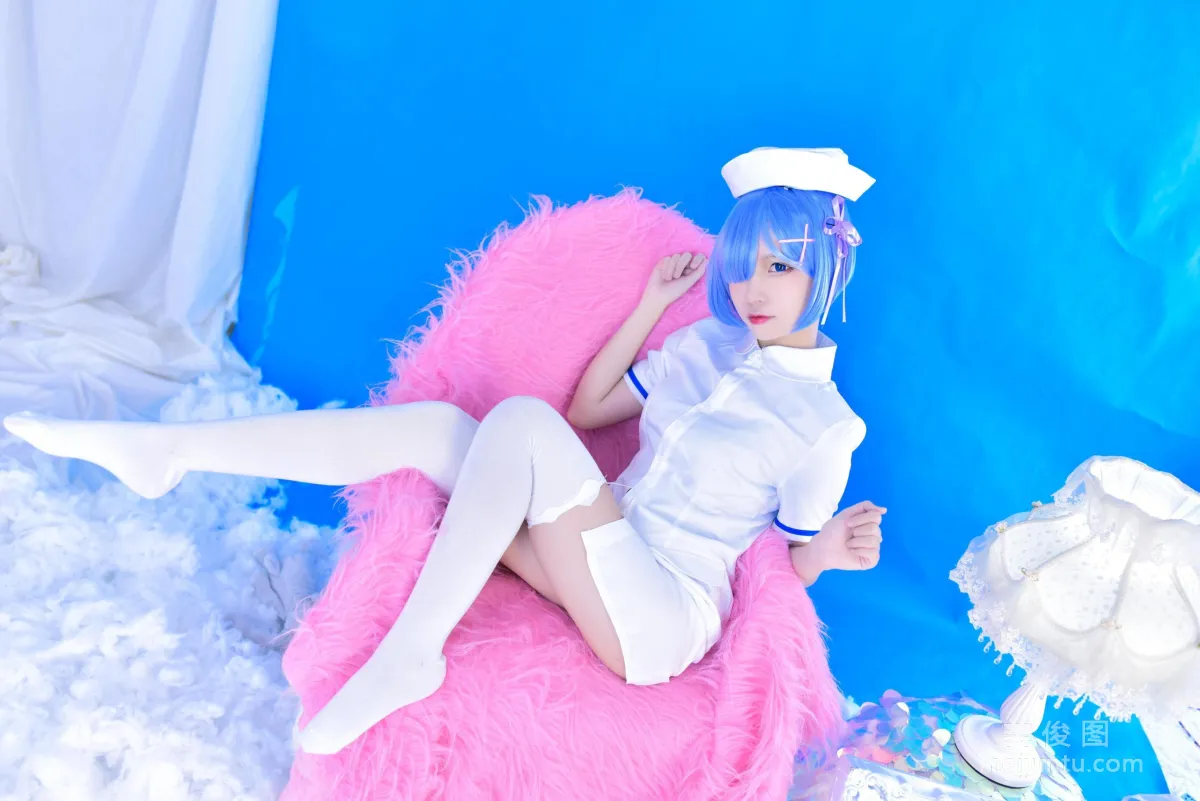 美女Coser二佐Nisa 《蕾姆护士》 写真集15