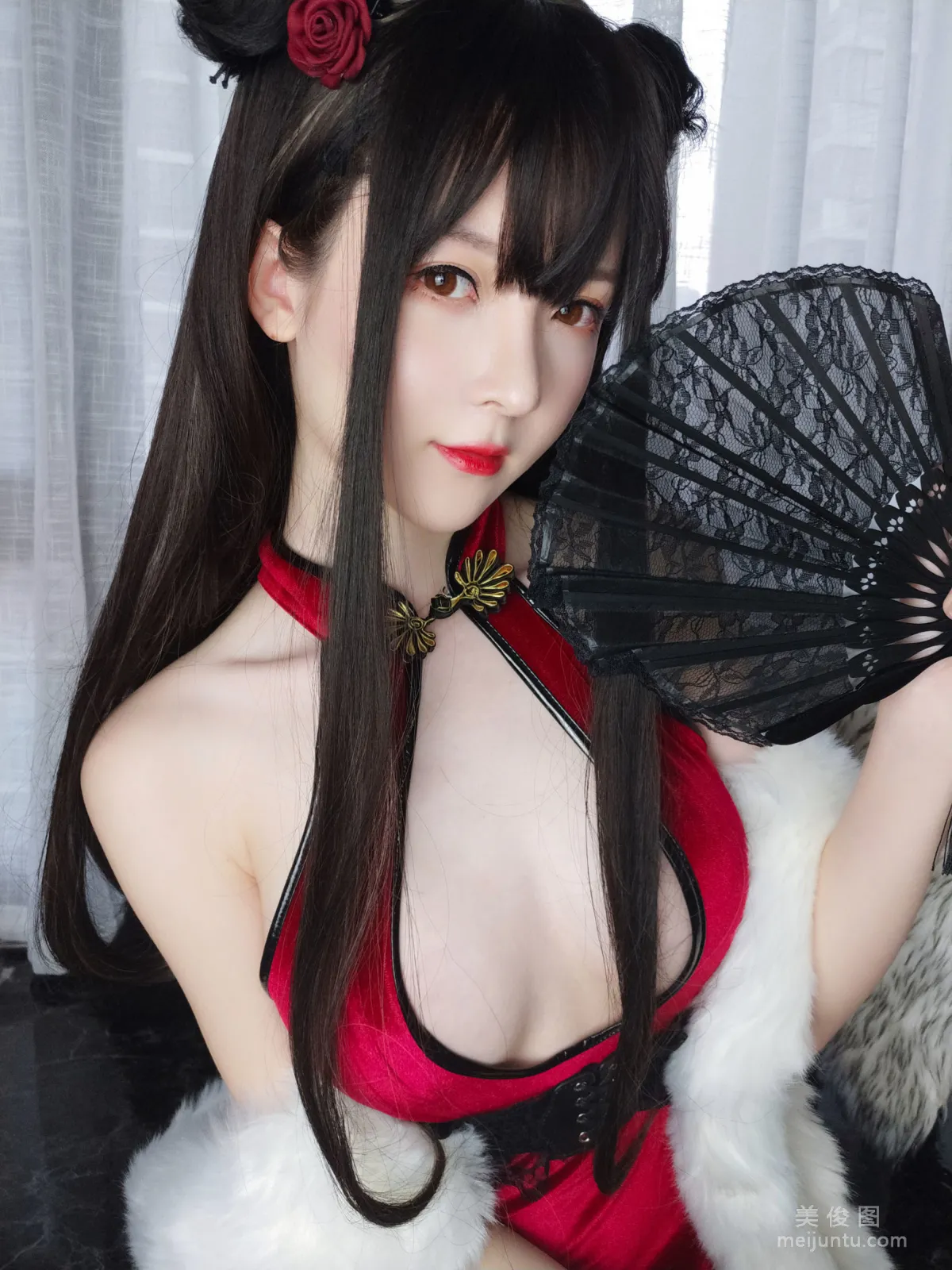 [網紅Coser] 一小央澤 《新月紅玫》 寫真集 61