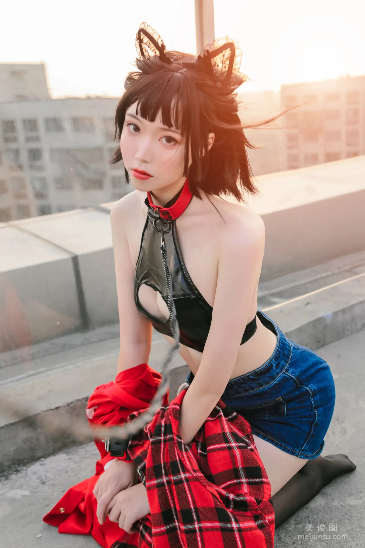 [網紅Coser] Fushii_海堂 《貓貓頭》 寫真集 31