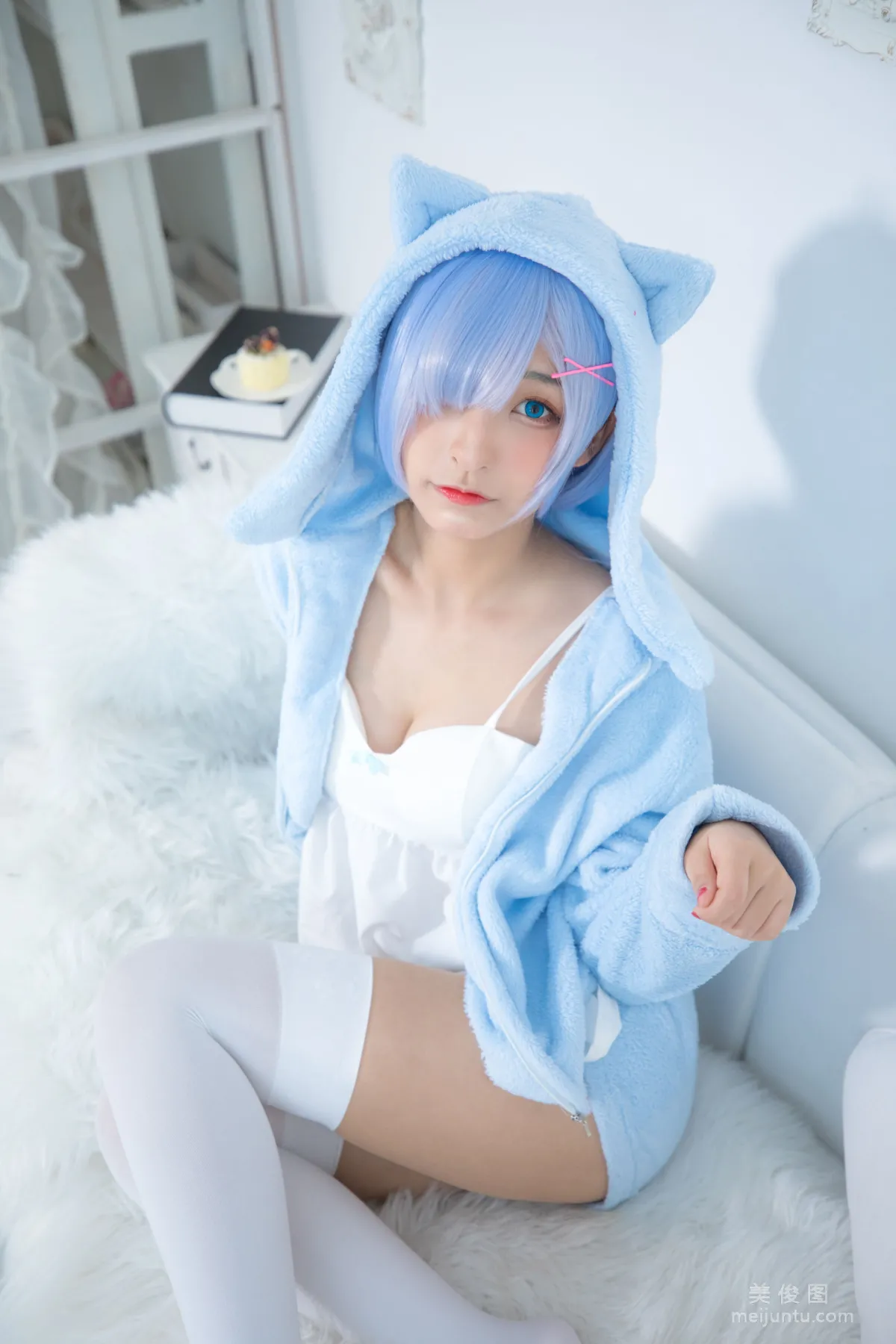 [網紅Coser] 古川kagura 《蕾姆》 寫真集 8