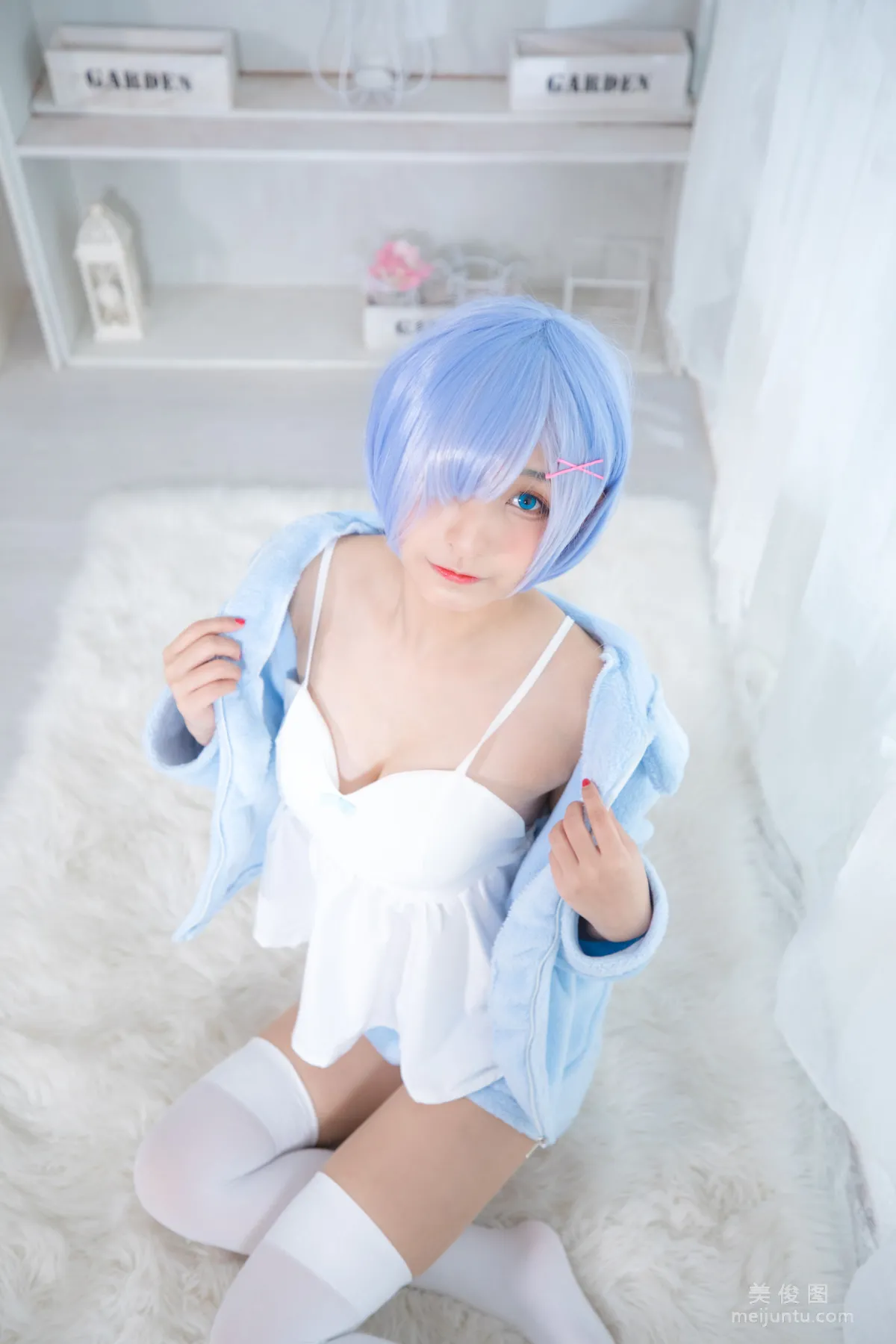 [網紅Coser] 古川kagura 《蕾姆》 寫真集 48