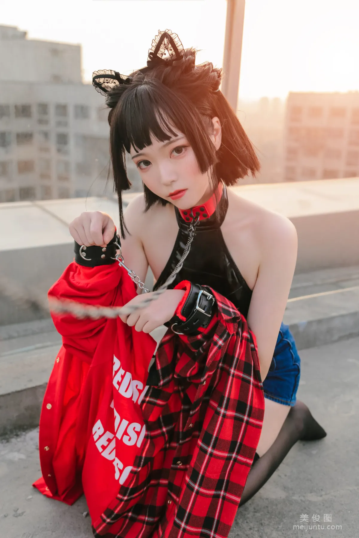 [網紅Coser] Fushii_海堂 《貓貓頭》 寫真集 33