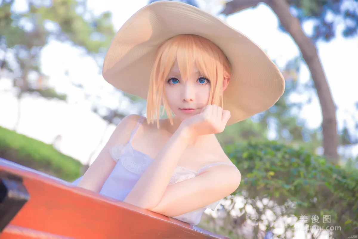 [網紅Coser] 星之遲遲 《刀劍亂舞COS亂藤四郎》 寫真集 8