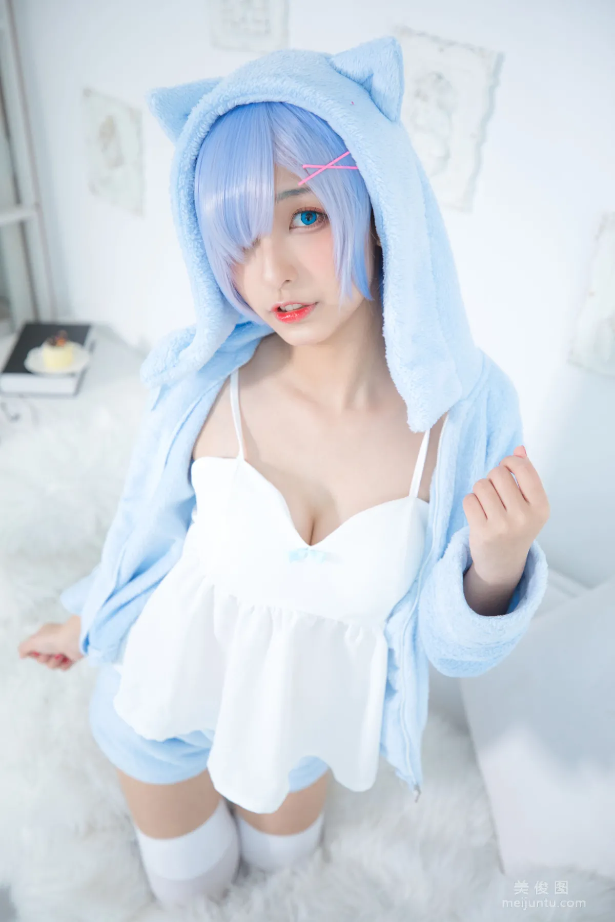 [網紅Coser] 古川kagura 《蕾姆》 寫真集 15