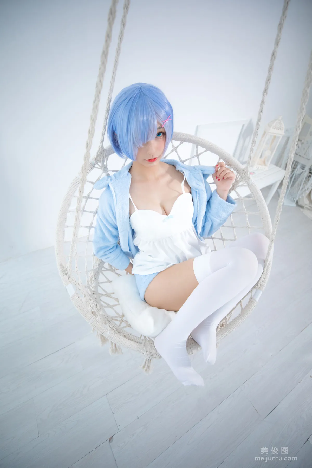 [網紅Coser] 古川kagura 《蕾姆》 寫真集 29