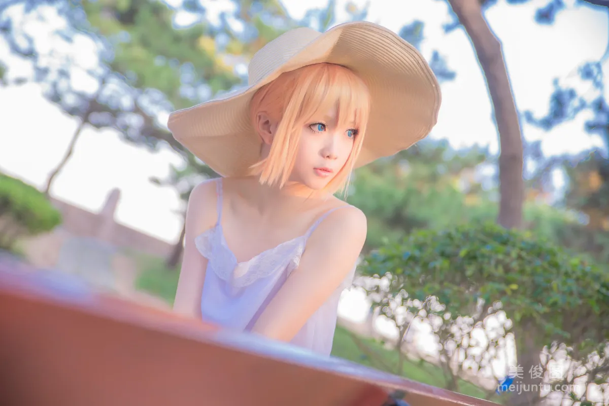 [網紅Coser] 星之遲遲 《刀劍亂舞COS亂藤四郎》 寫真集 7