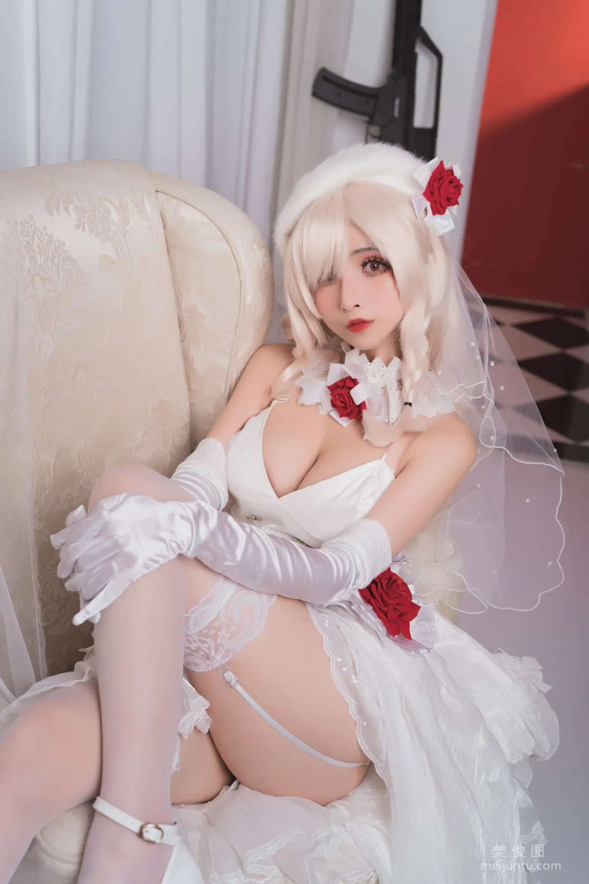 rioko涼涼子 《G36C&amp;花嫁》 寫真集 13