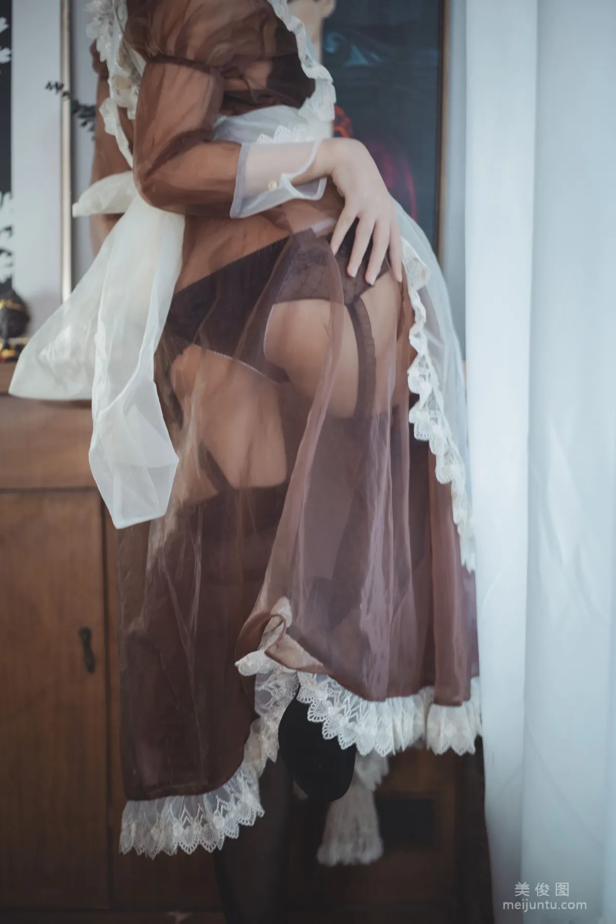 [網紅Coser] 逐月su 《透明女仆》 寫真集 6