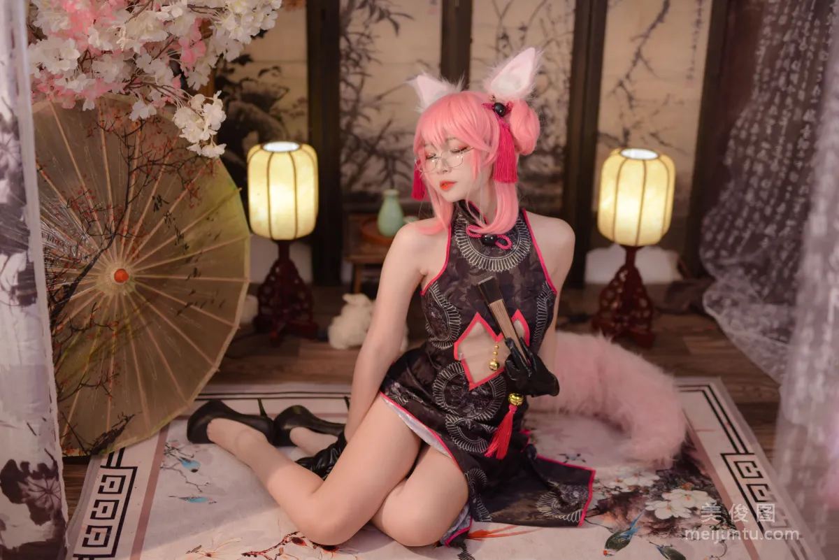 二佐Nisa 《Fate旗袍狐》 写真集19