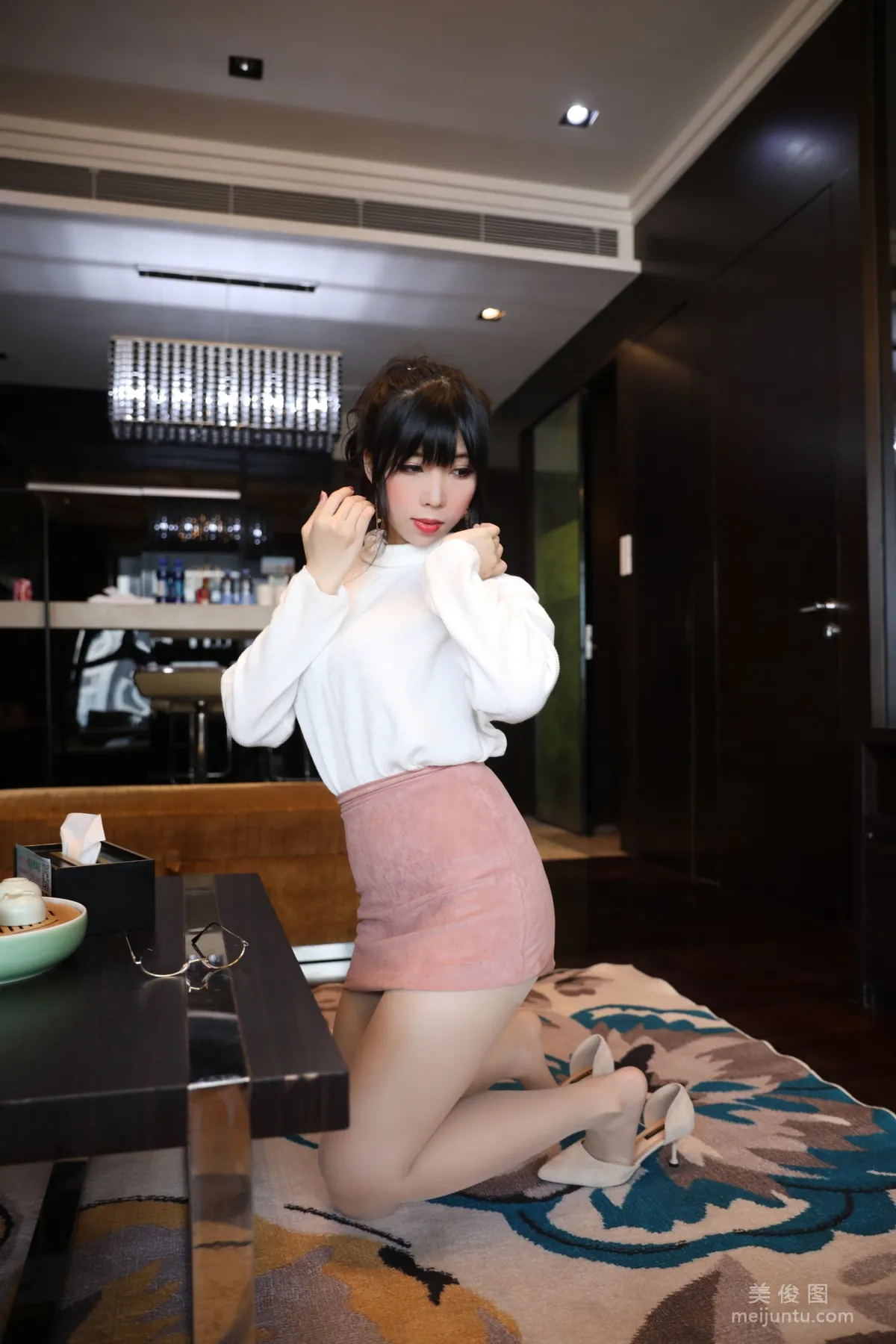 巨乳美女鹿野希 《單馬尾眼鏡娘》 寫真集 6