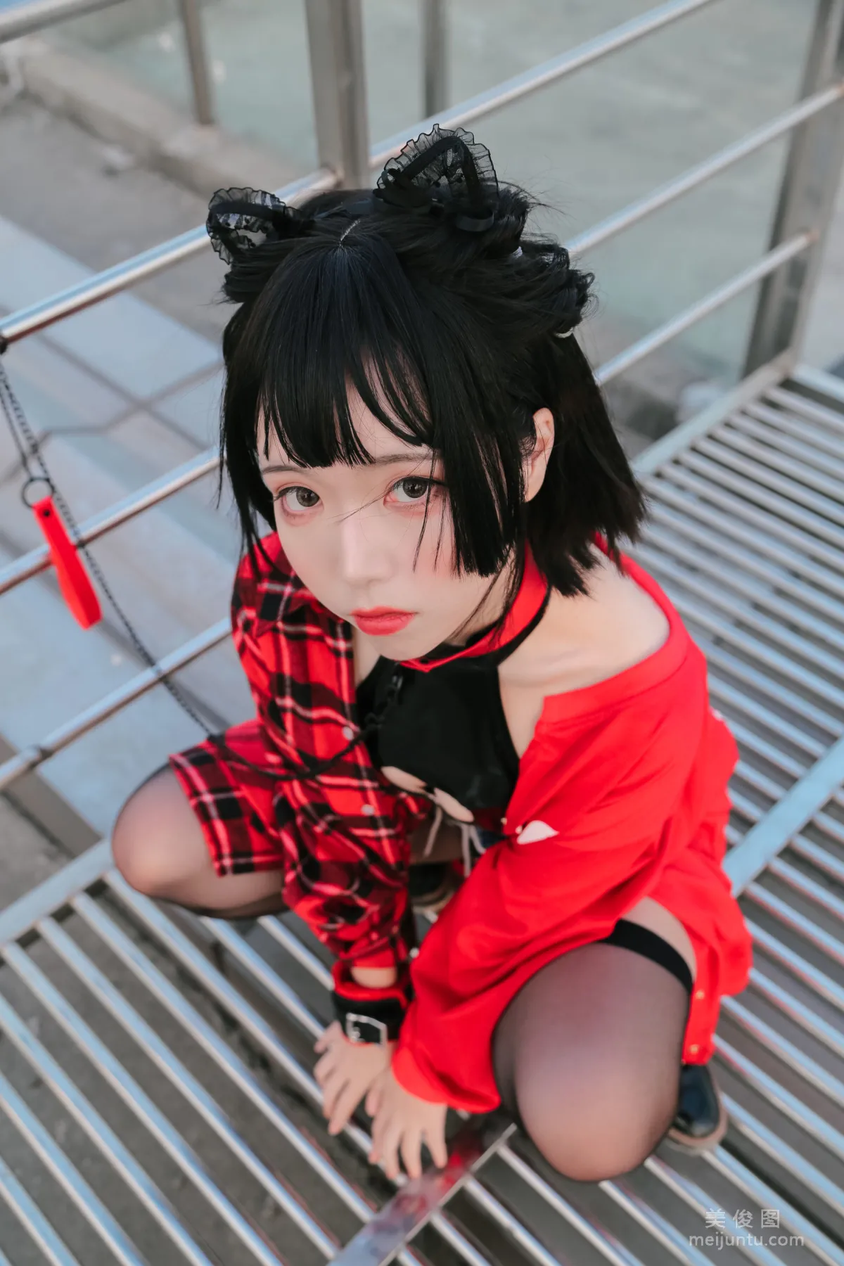 [網紅Coser] Fushii_海堂 《貓貓頭》 寫真集 45