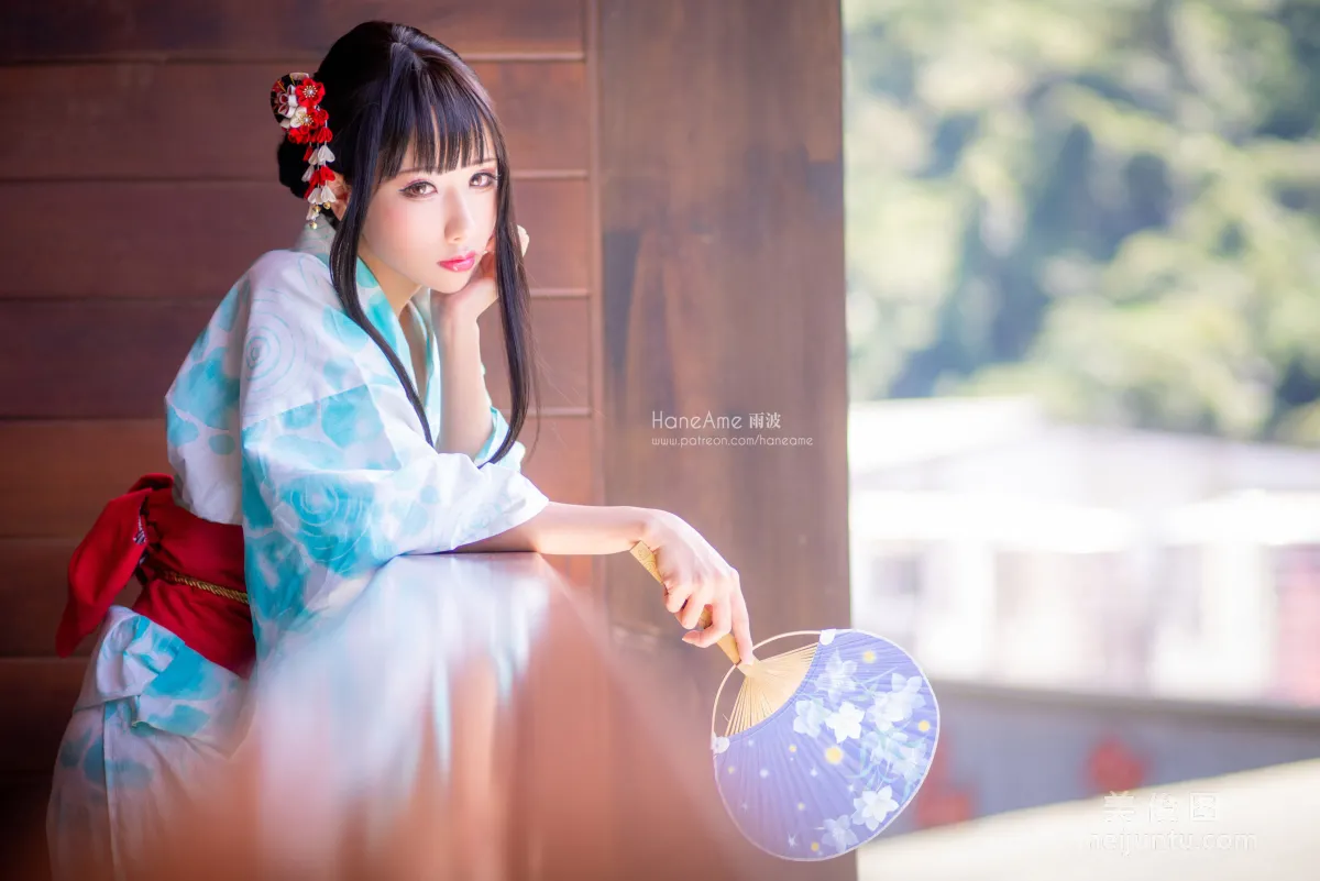 [網紅Coser美女] 雨波HaneAme 《溫泉》 寫真集 15
