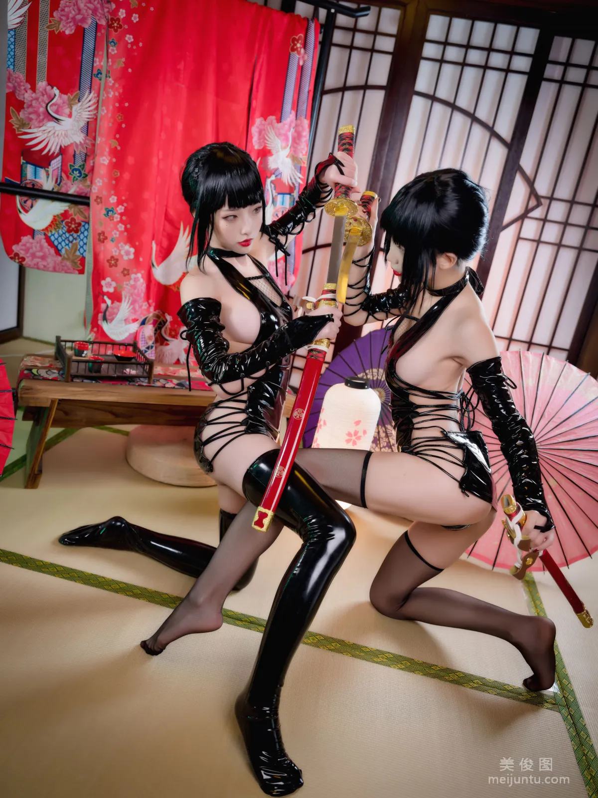 水淼aqua&amp;清水由乃 《忍者雙人》 寫真集 10