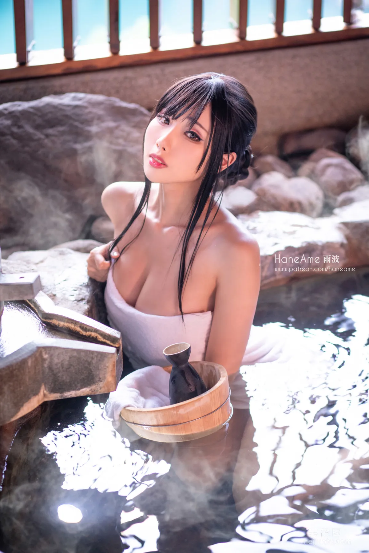 [網紅Coser美女] 雨波HaneAme 《溫泉》 寫真集 83