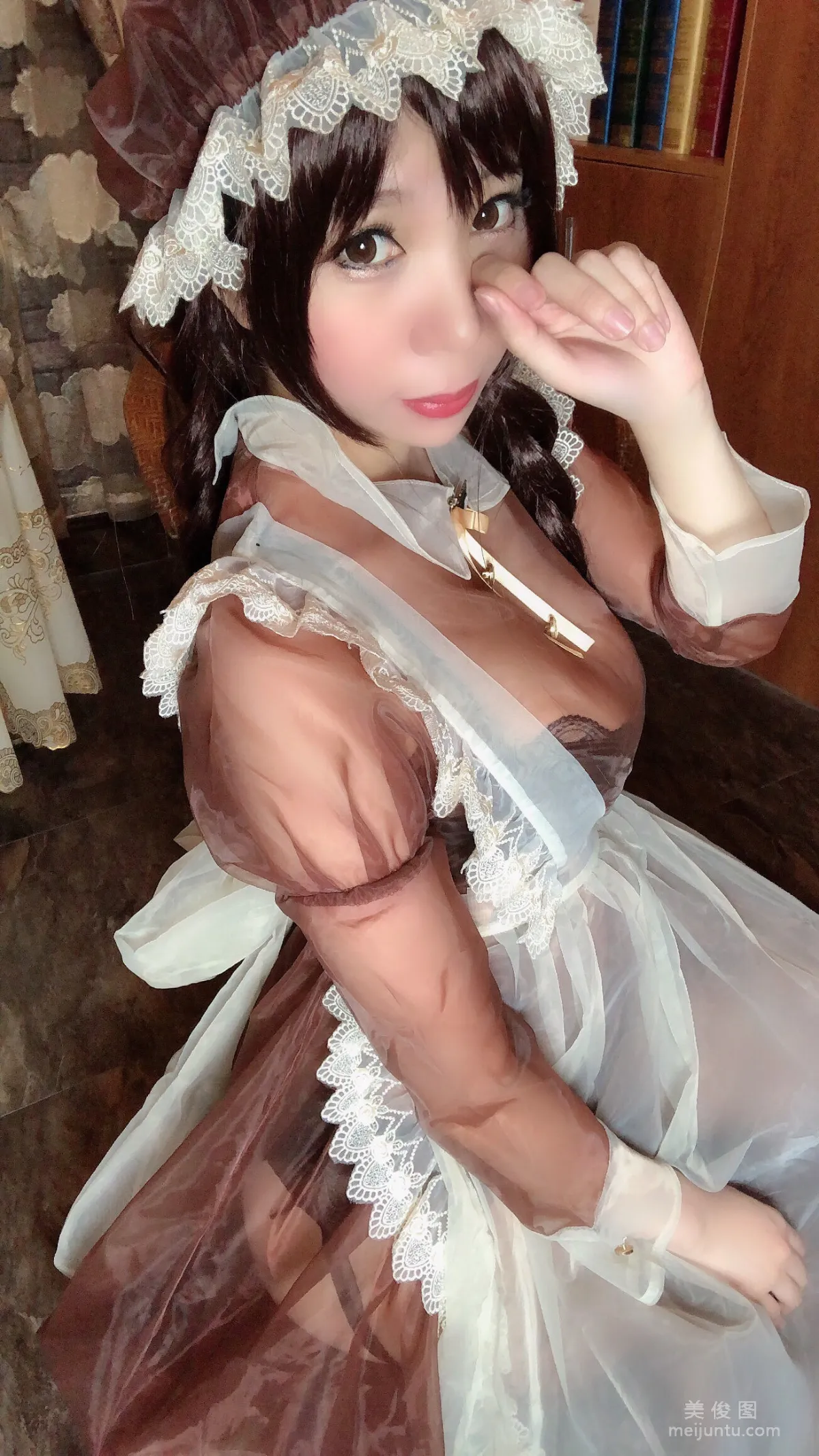 巨乳美女Coser鹿野希 《透明女仆》 写真集70