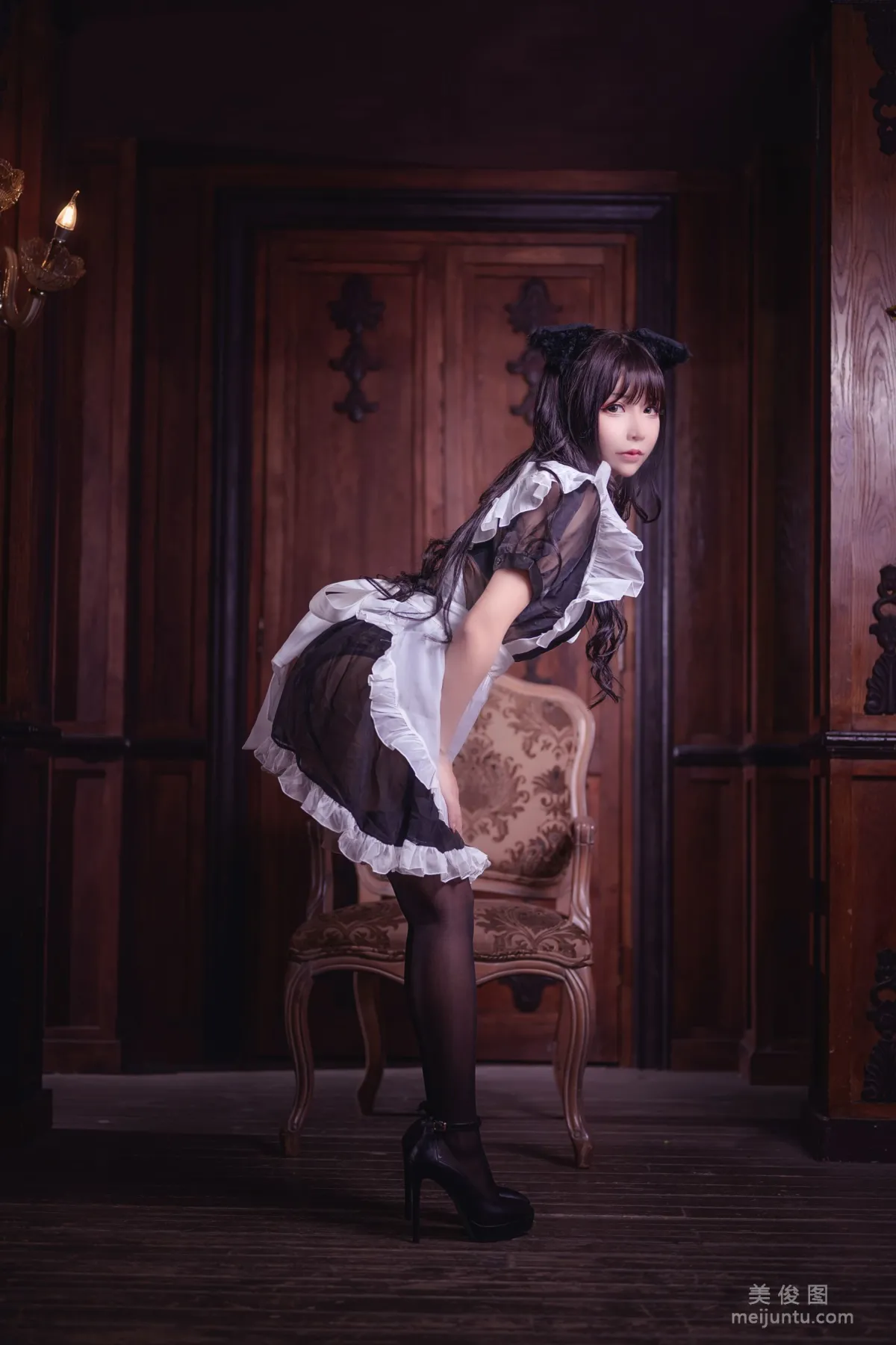 抱走莫子aa 《黑丝猫咪小女仆》 写真集13