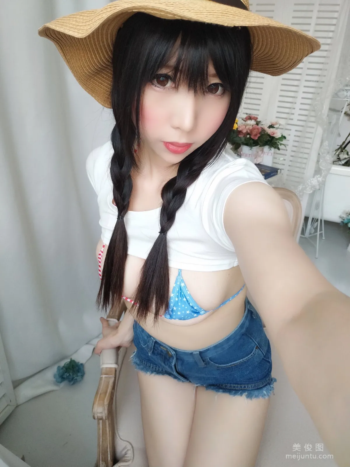 二次元美女鹿野希 《牛仔女郎》 写真集6