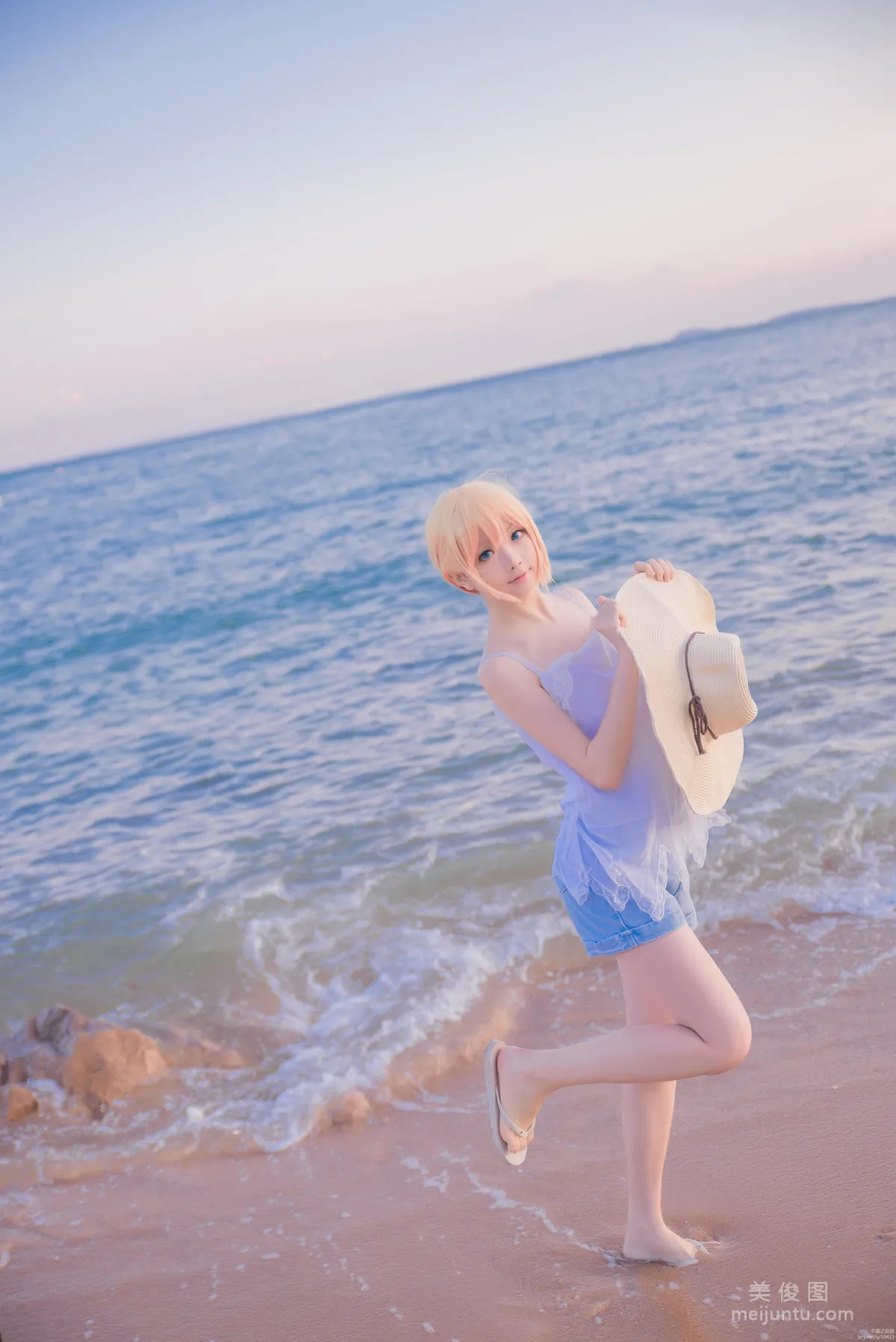 [網紅Coser] 星之遲遲 《刀劍亂舞COS亂藤四郎》 寫真集 15