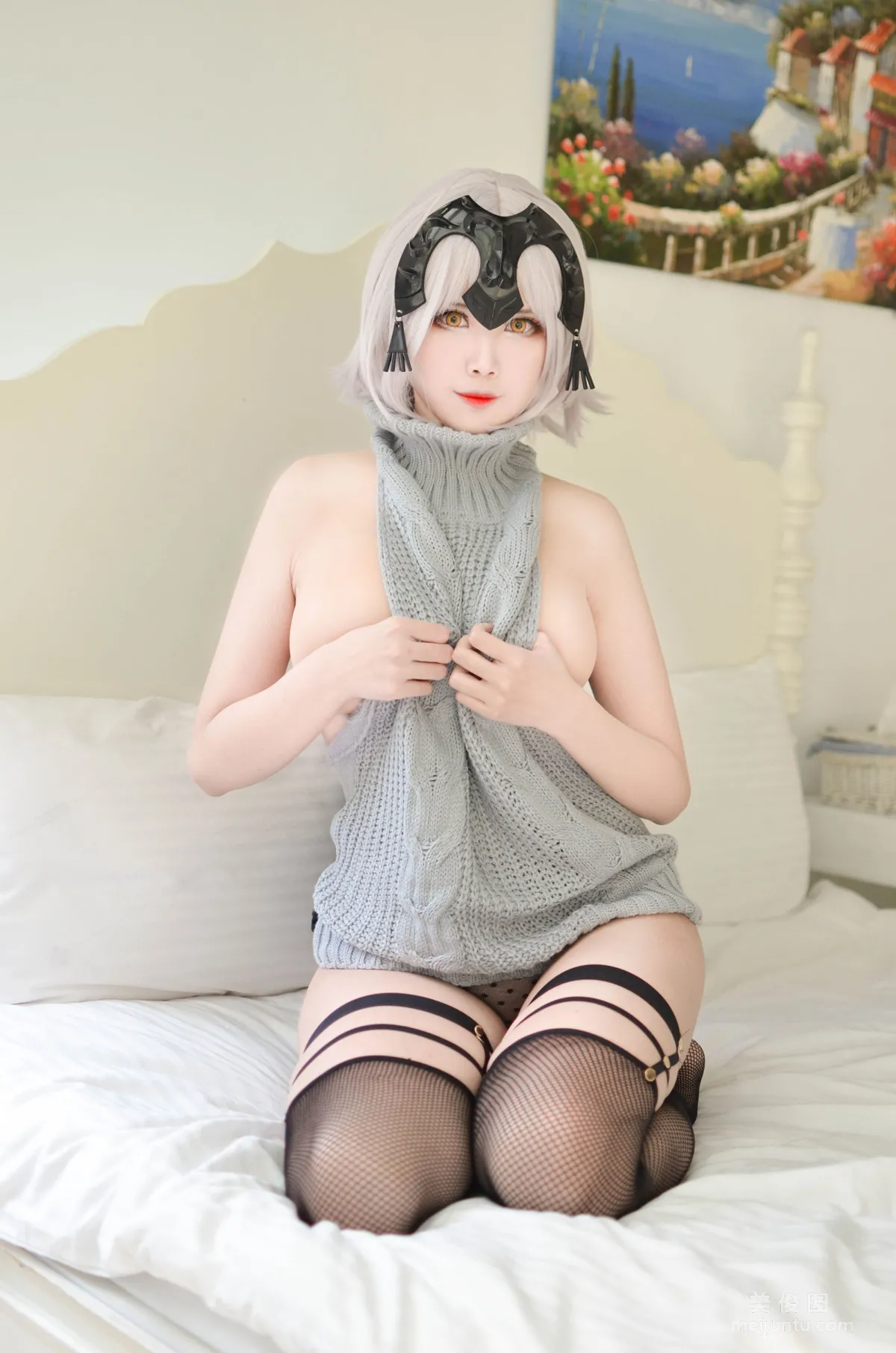 [網紅Coser] 萱-KaYa 《露背毛衣》 寫真集 6