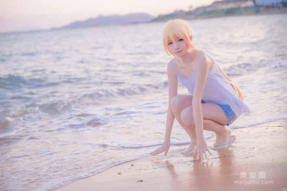 [網紅Coser] 星之遲遲 《刀劍亂舞COS亂藤四郎》 寫真集 14