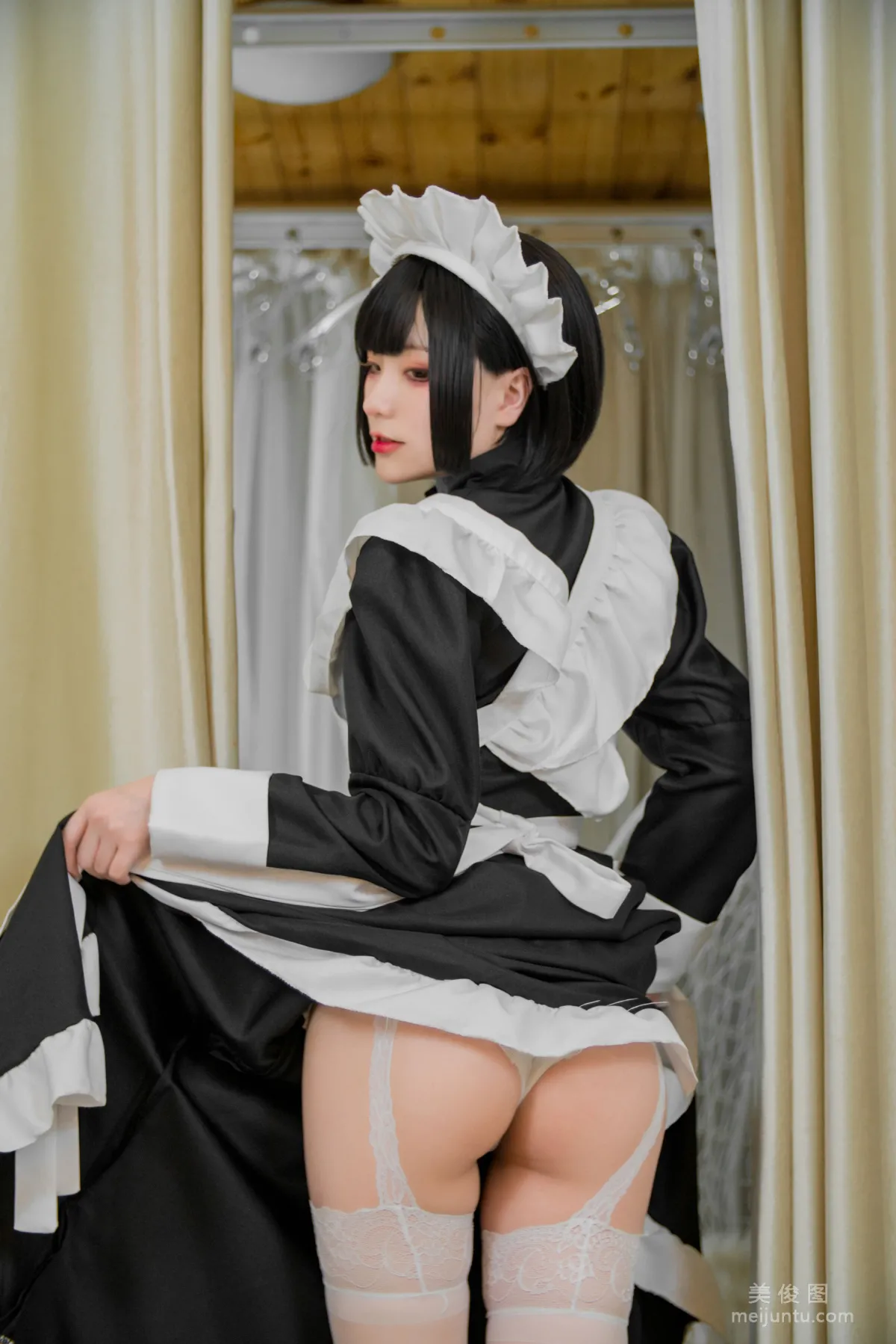 Coser起司塊wii 《棕色透明裝女仆》 寫真集 37