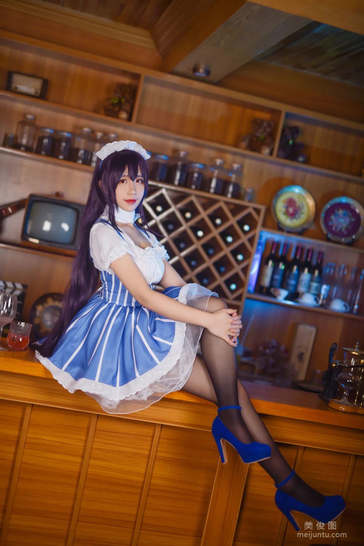 [網紅Coser] 九曲Jean 《加藤惠女仆》 寫真集 19