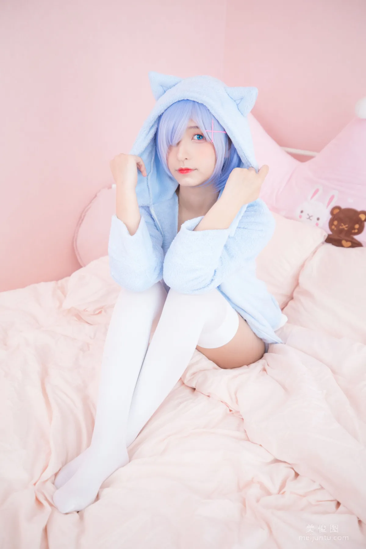 [網紅Coser] 古川kagura 《蕾姆》 寫真集 79