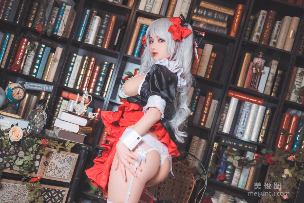 [網紅Coser] rioko涼涼子 《歐根女仆》 寫真集 19