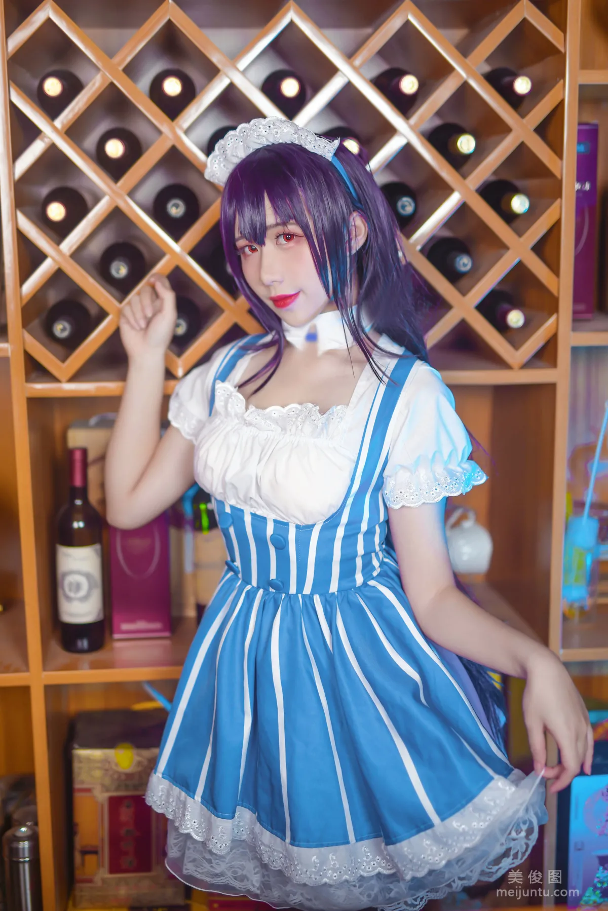 [網紅Coser] 九曲Jean 《加藤惠女仆》 寫真集 3