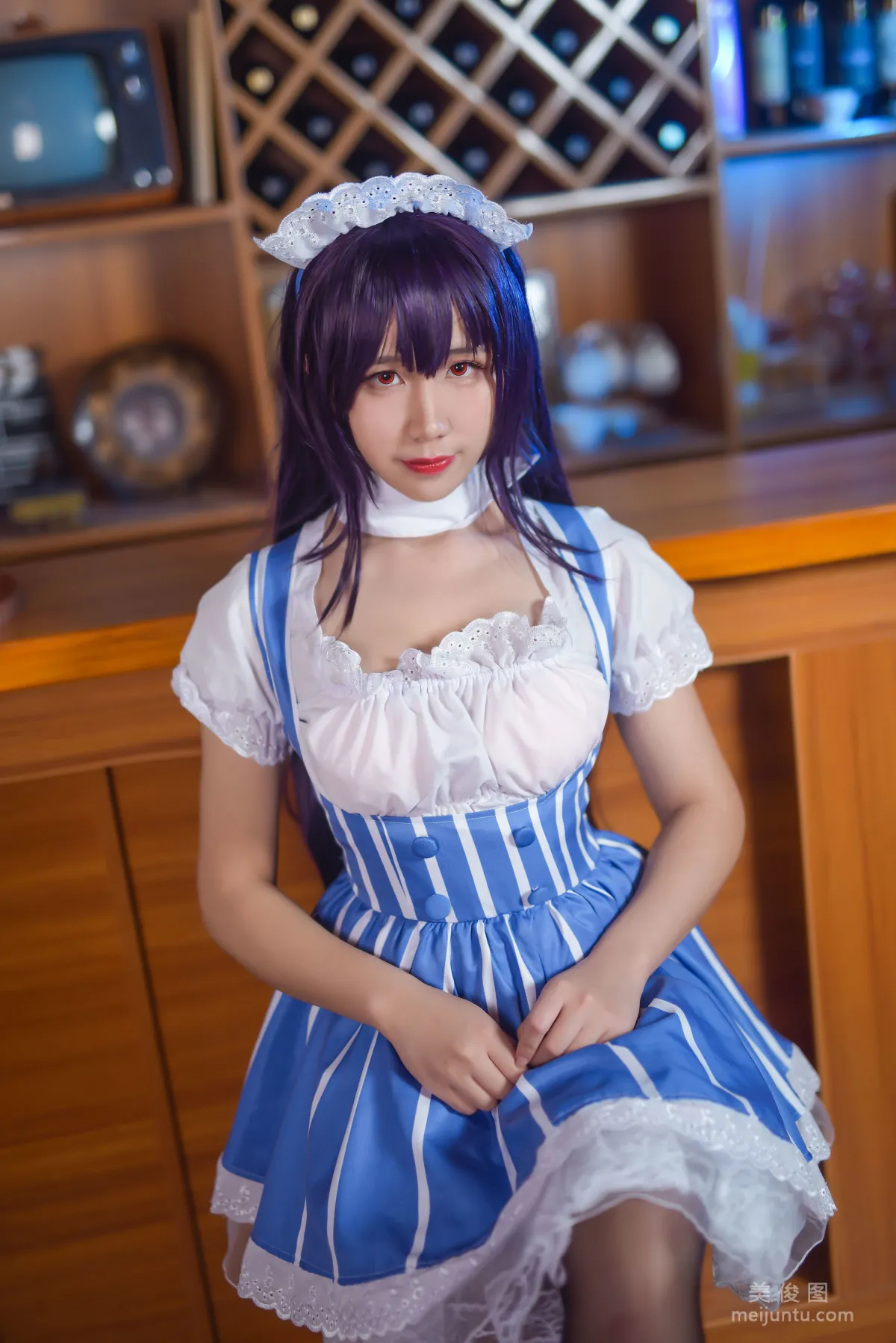 [網紅Coser] 九曲Jean 《加藤惠女仆》 寫真集 10